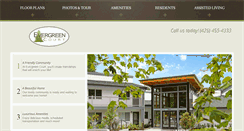 Desktop Screenshot of myevergreencourt.com